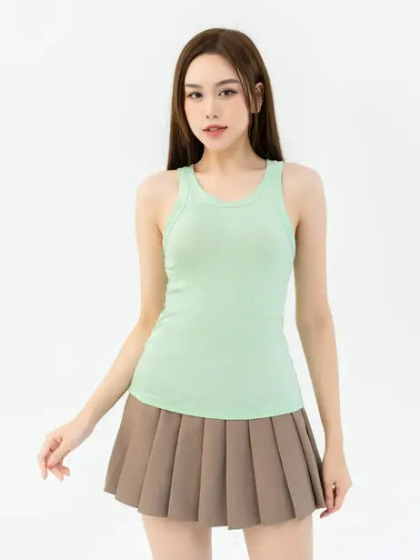 Áo Hai Dây Nữ Dáng Ôm Tôn Dáng