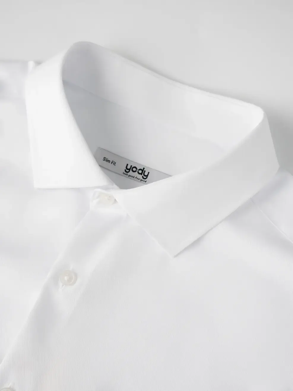 Áo Sơ-mi Nam Dài Tay Sợi Tre Quốc Dân - Trắng 046 - M