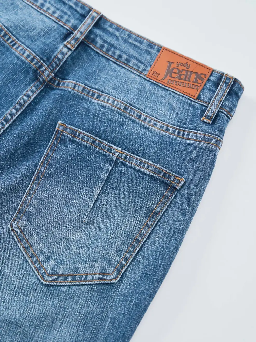 Quần Jeans Nam Ống Suông Co Giãn Thoáng Mát (QJM3071) - Màu chàm 003 - 29