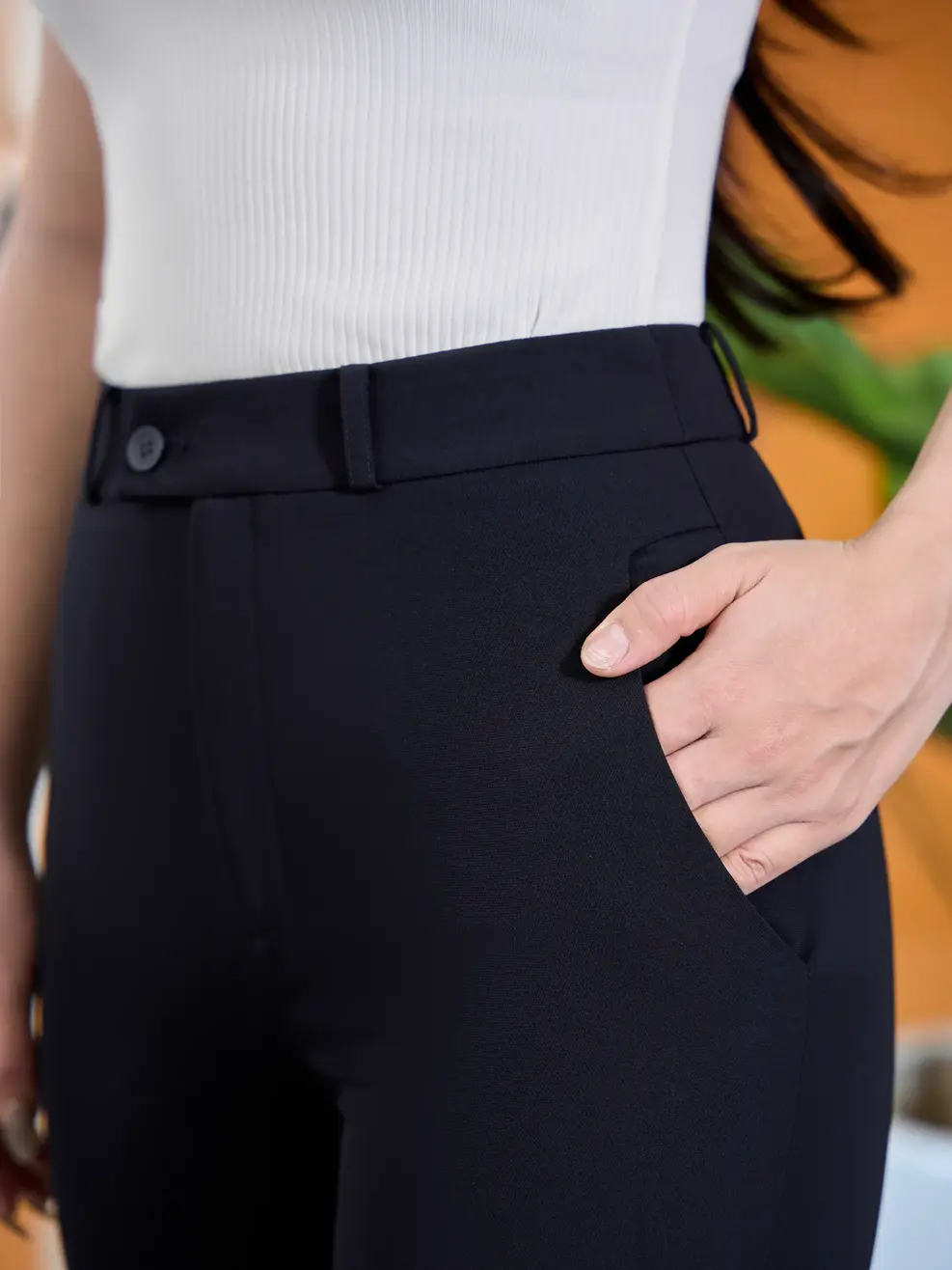 Quần Âu Nữ Côn Túi Tam Giác (qan7070) - NAVY 01 - S