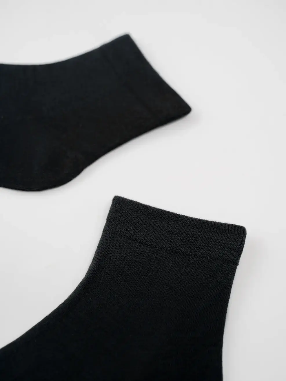 Tất Nam Cơ Bản Dệt Trơn Combo5 - ĐEN 002 - F