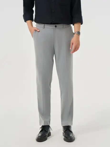 Quần Âu Nam Ngang Mắt Cá Chân Khóa Kéo