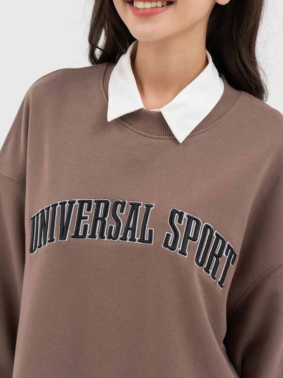 Áo Yoguu Dài Tay Universal Sport - Nâu - 1