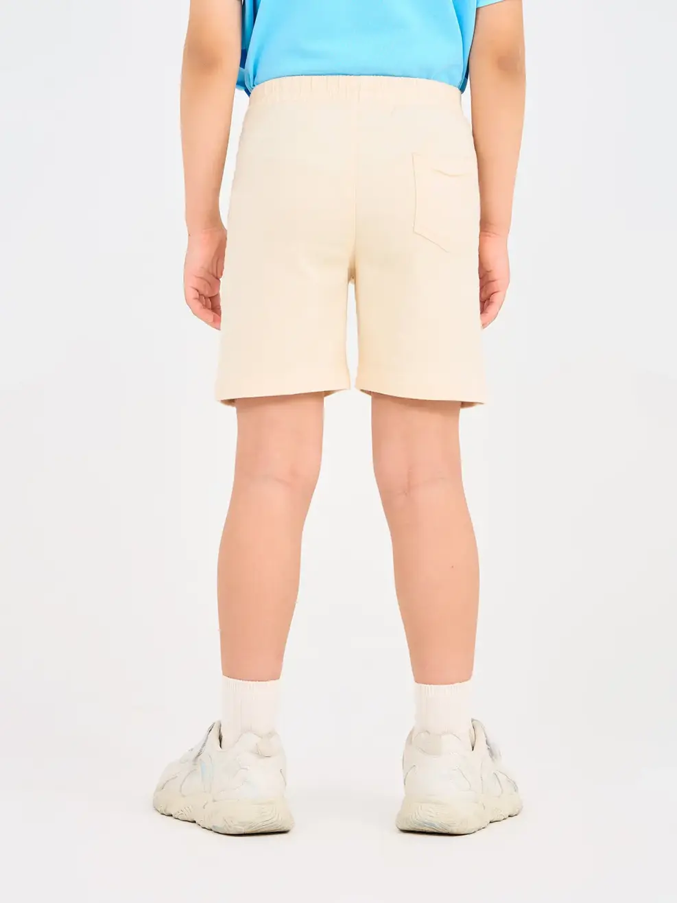 Quần Sooc Bé Trai Bổ Thân Can Túi Có Nắp - Be - 2