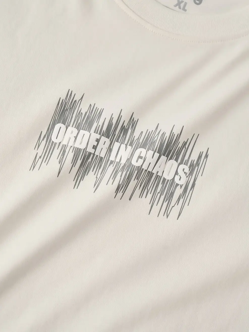 Áo Phông Nam Regular In ORDER IN CHAOS - Be 086 - M