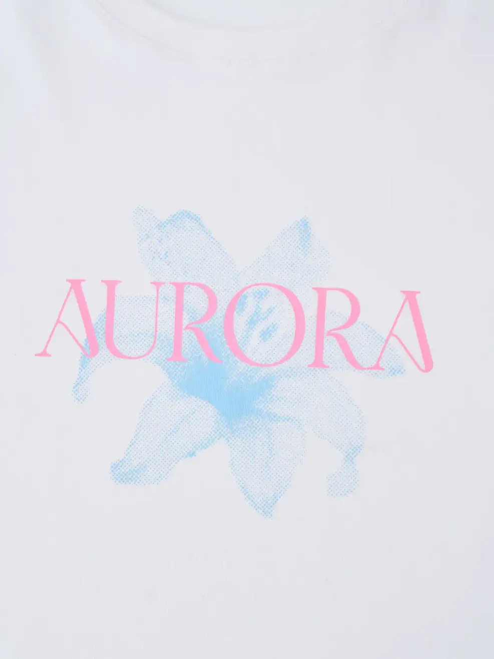 Áo Phông Nữ Phom Slimfit In Aurora - Trắng 001 - L