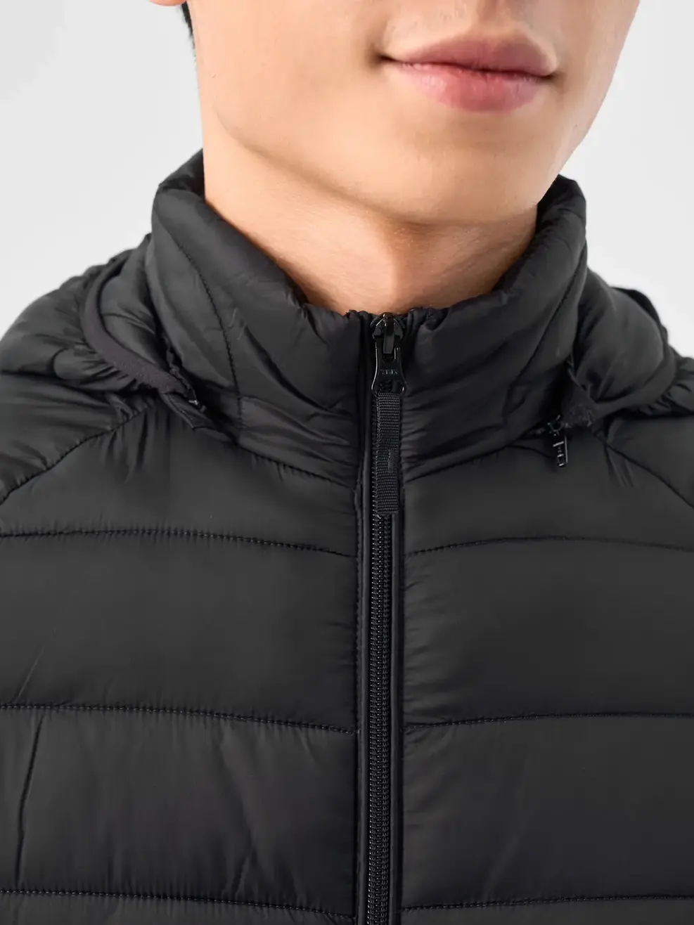 Áo Phao Nam 3S Siêu Nhẹ Tay Raglan - Đen - M