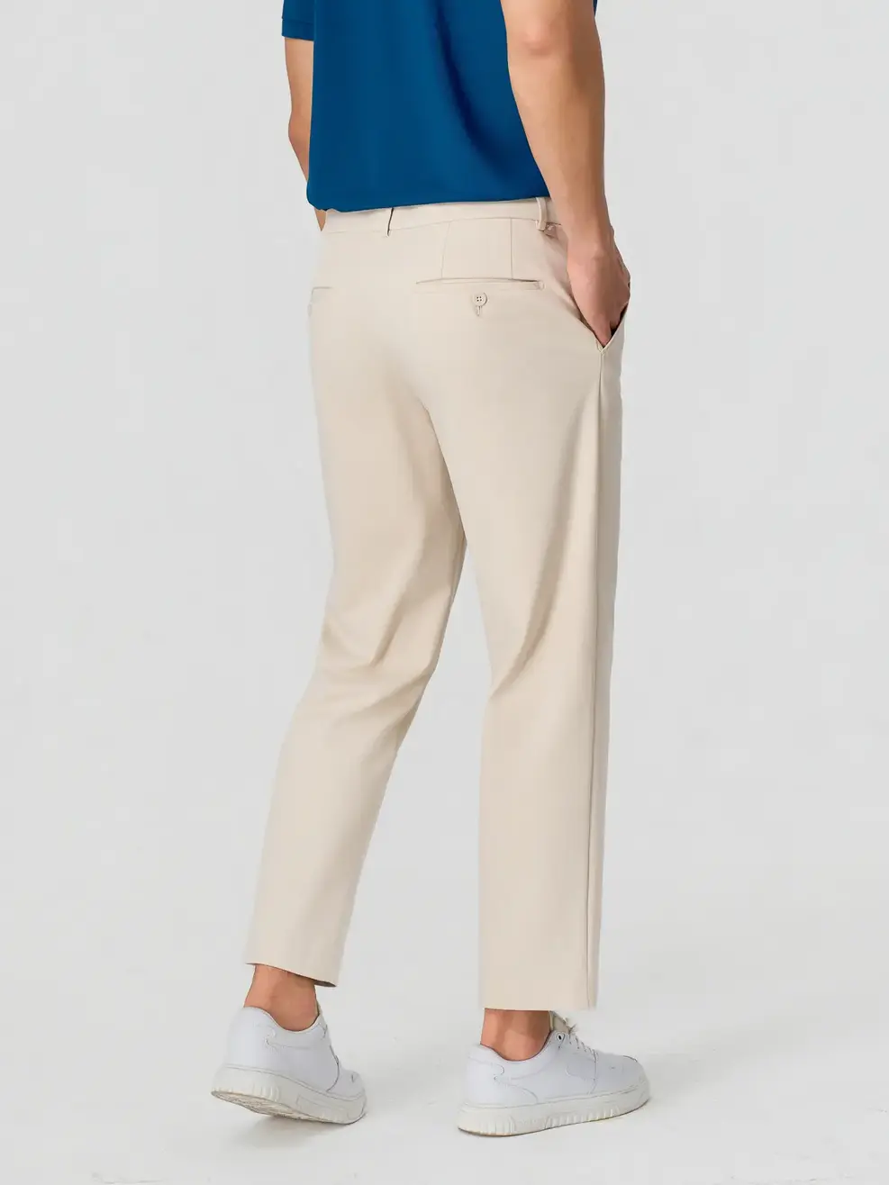Quần Khaki nam quốc dân phom regular -  Be 175 - 31