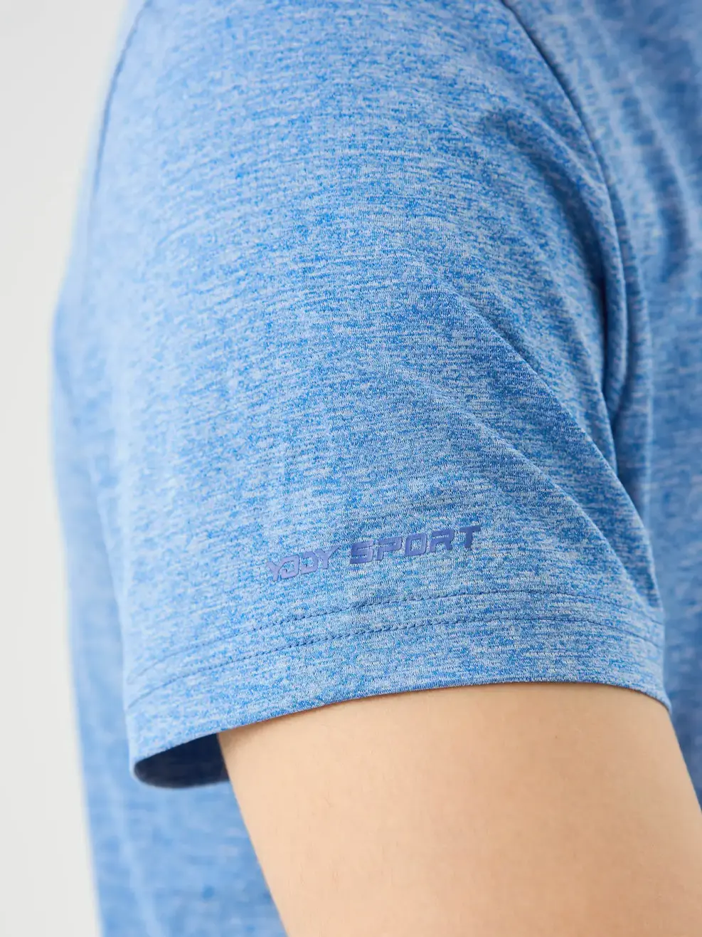 T-shirt Thể Thao Nam Siêu Nhẹ In Run - Xanh Biển - M