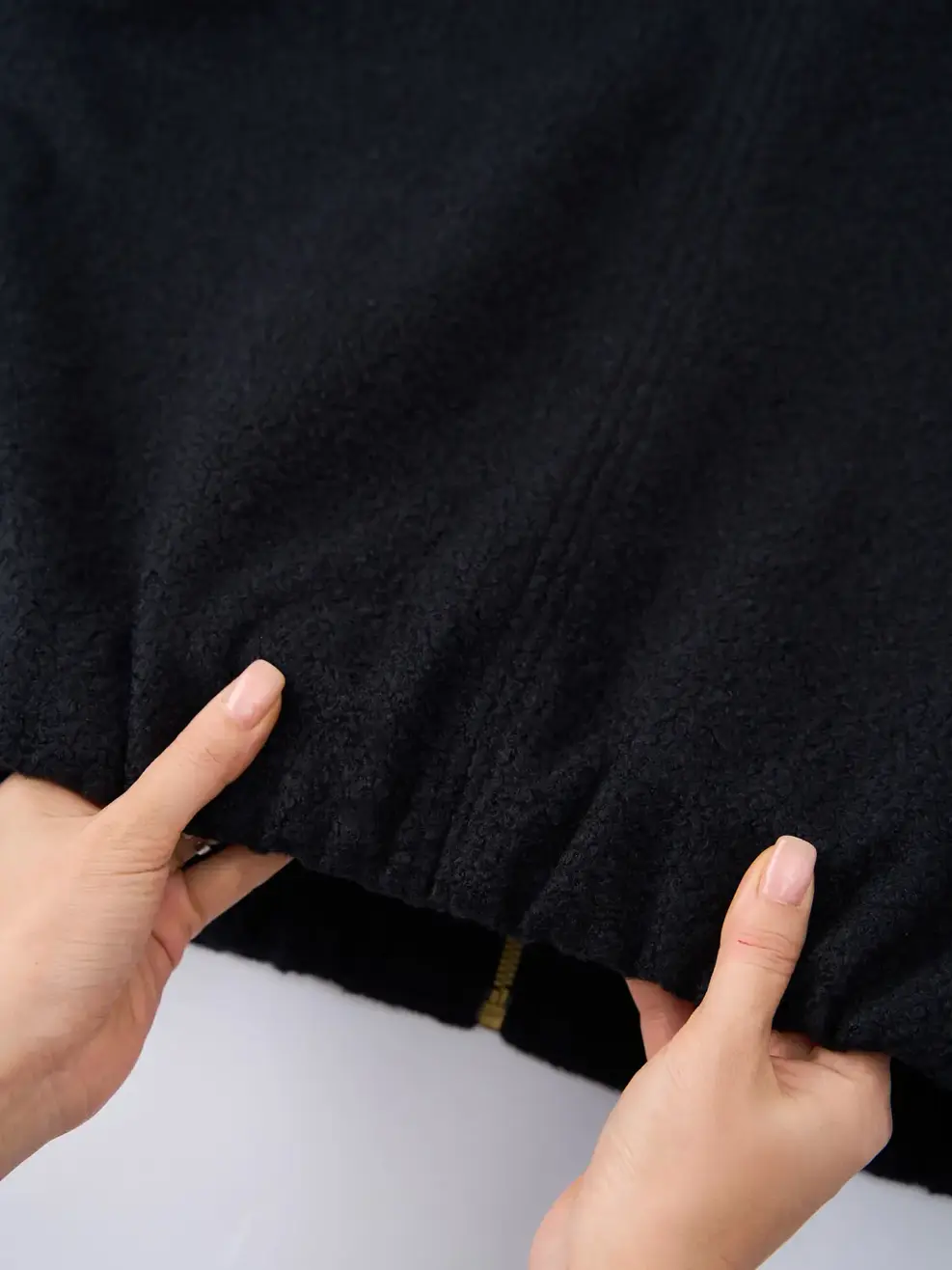 Áo Khoác Bomber Relax Fit - Đen 017 - S