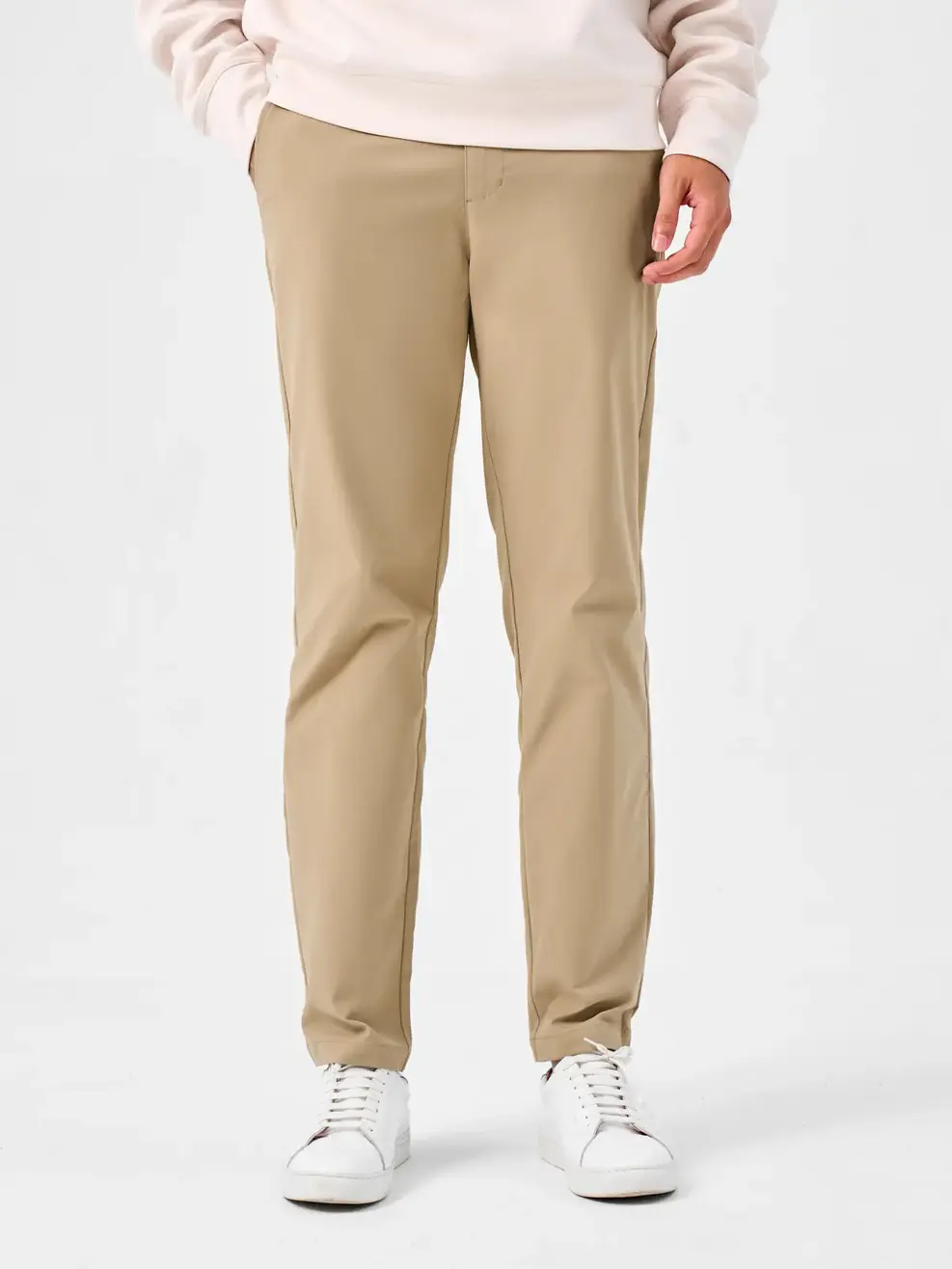 Quần Kaki Nam Siêu Co Giãn Regular - Vàng - 29