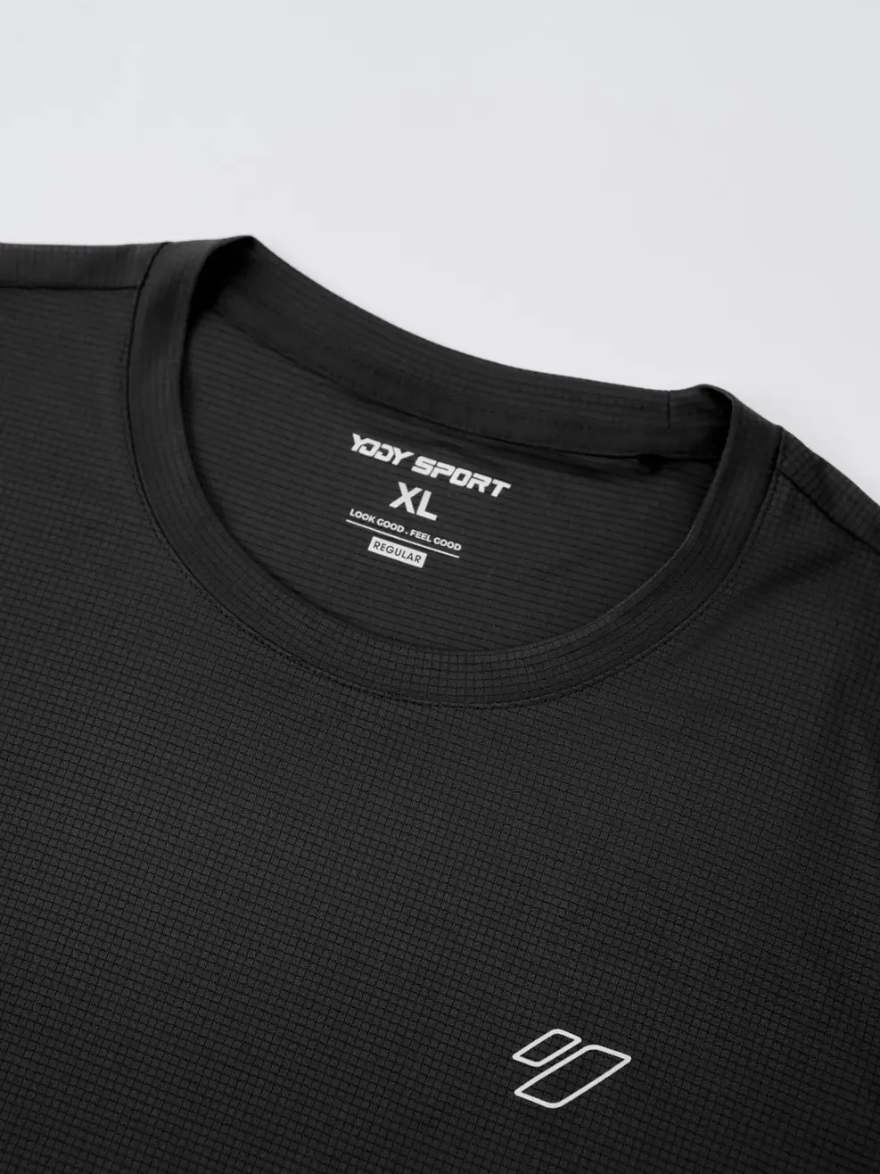 Áo Phông Nam Thể Thao Phản Quang - Đen 001 - L