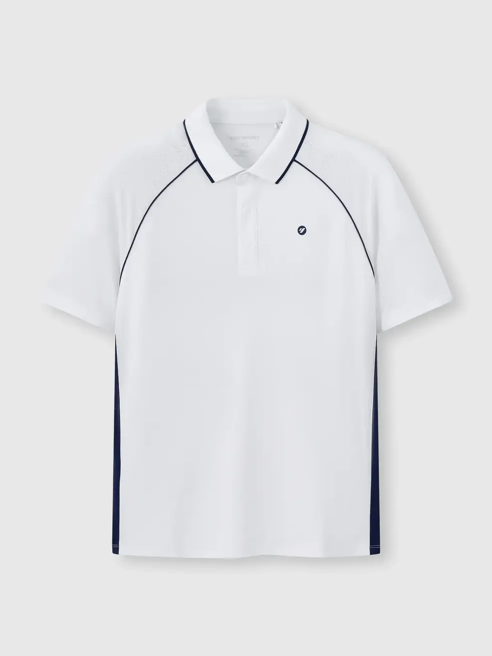 Áo Polo Thể Thao Phối Màu - Trắng 001 - S