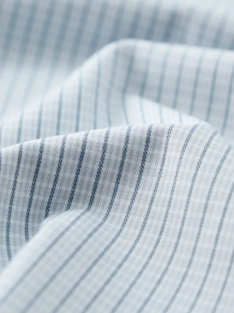 Sơ Mi Dài Tay Nam Bamboo Kẻ Caro - Ghi - M