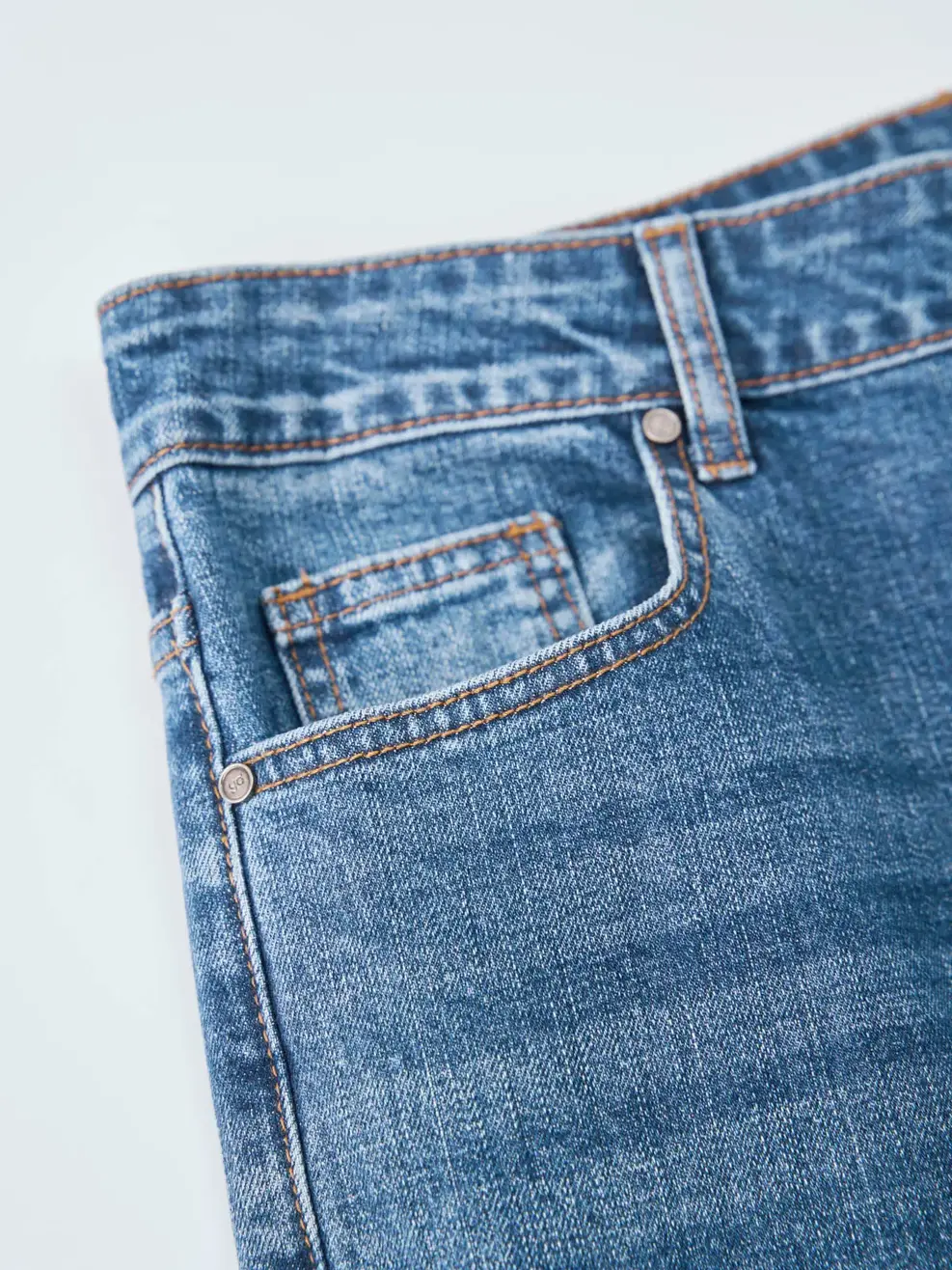 Quần Jeans Nam Ống Suông Co Giãn Thoáng Mát (QJM3071) - Màu chàm 003 - 29