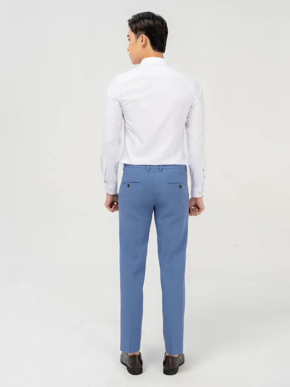 Sơ mi nam YODY(SMM3399)_Trắng - 2XL