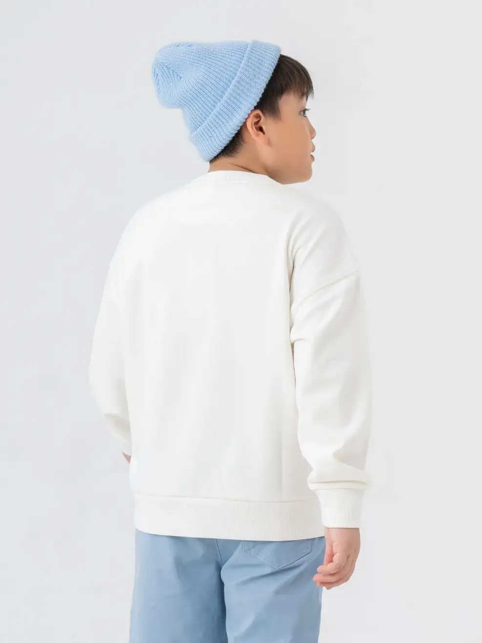 Áo Dài Tay Kid Mickey Friends							 - Trắng. - 10