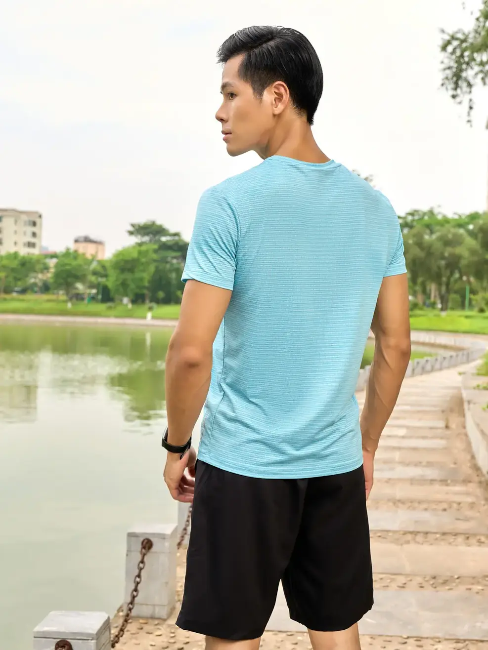 Bộ đồ nam mas - Xanh ngọc - M