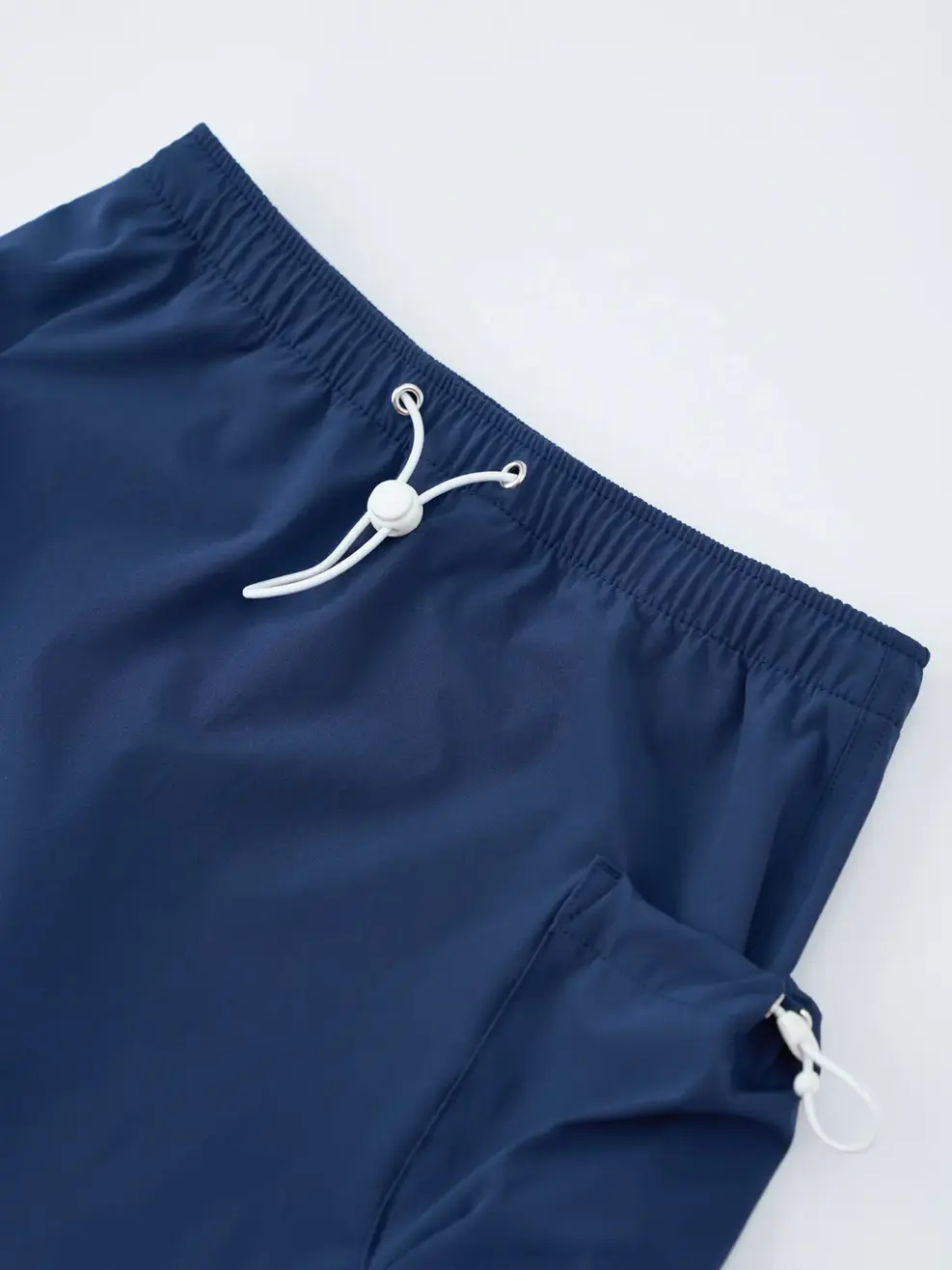 Chân Váy Kid Gió Phối Túi Rút Dây - Navy 005 - 2-3