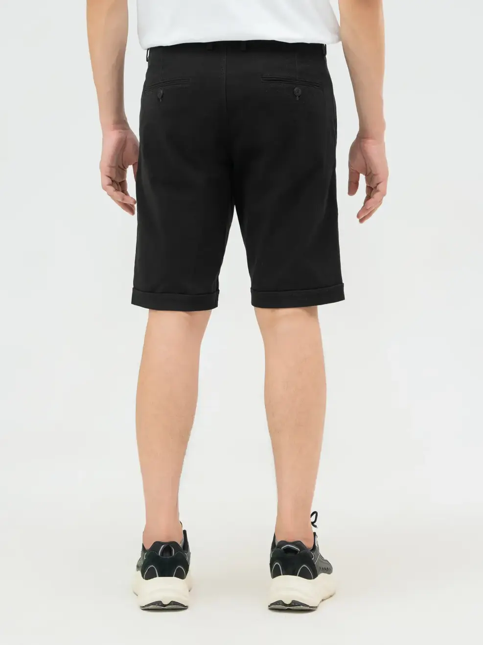 Quần Sooc Nam Gấu Lơ Vê - Đen - 29