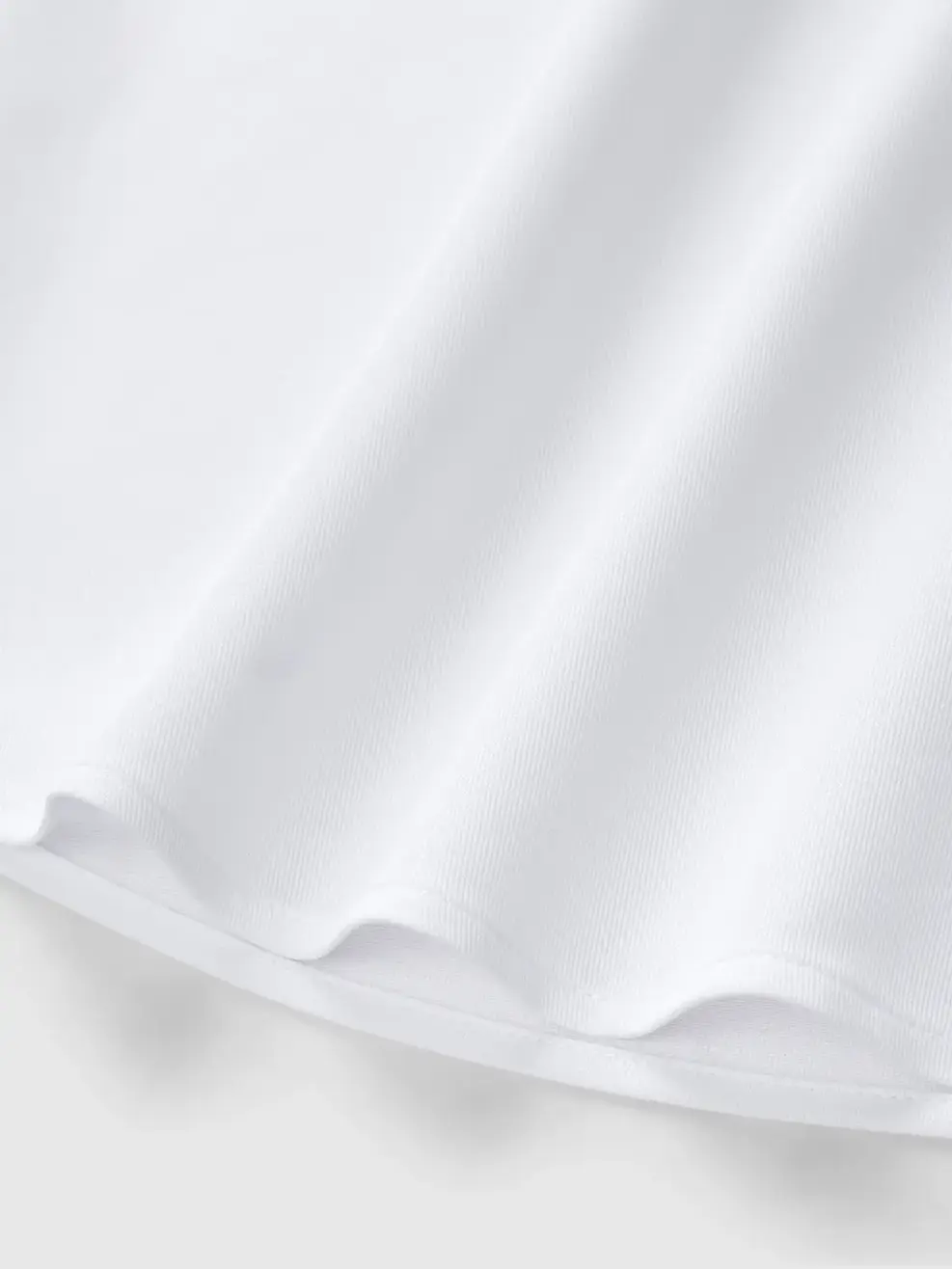 Áo Sơ-mi nam cơ bản cổ dựng phom Slim Fit - White 004 - M