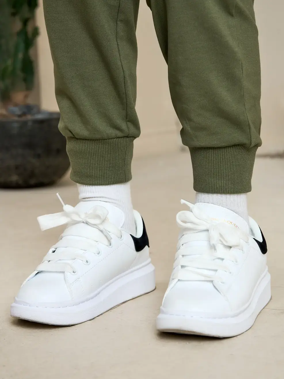 Quần nỉ kid lớn in Space - Rêu - 10