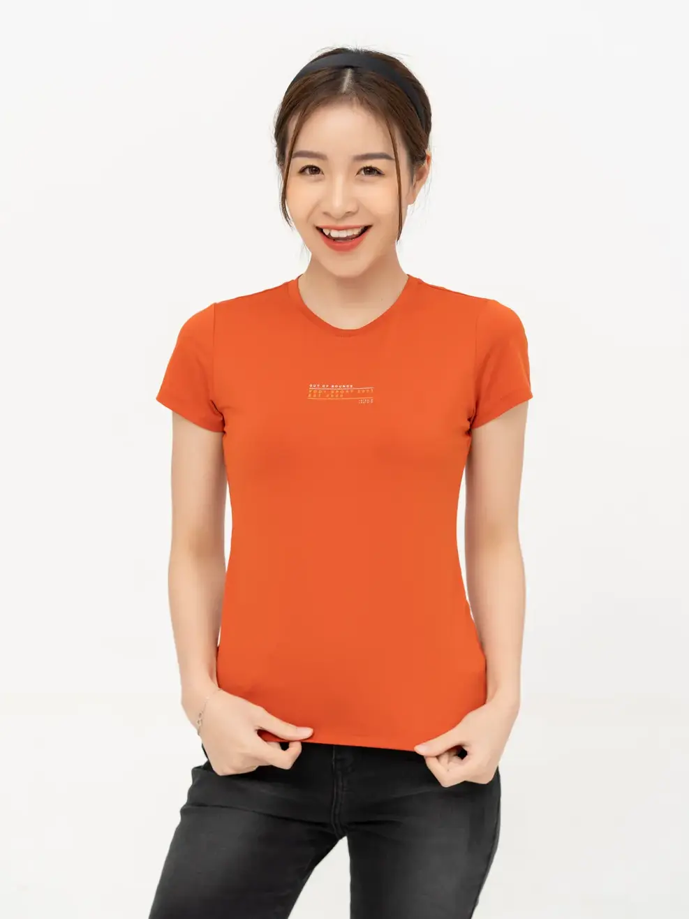 T-shirt Nữ Yody Sport - Cam đất - S