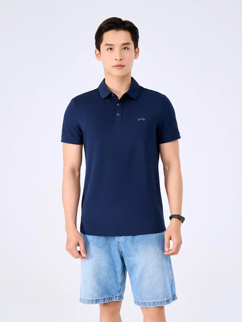 Polo Nam Gia Đình - Navy - M