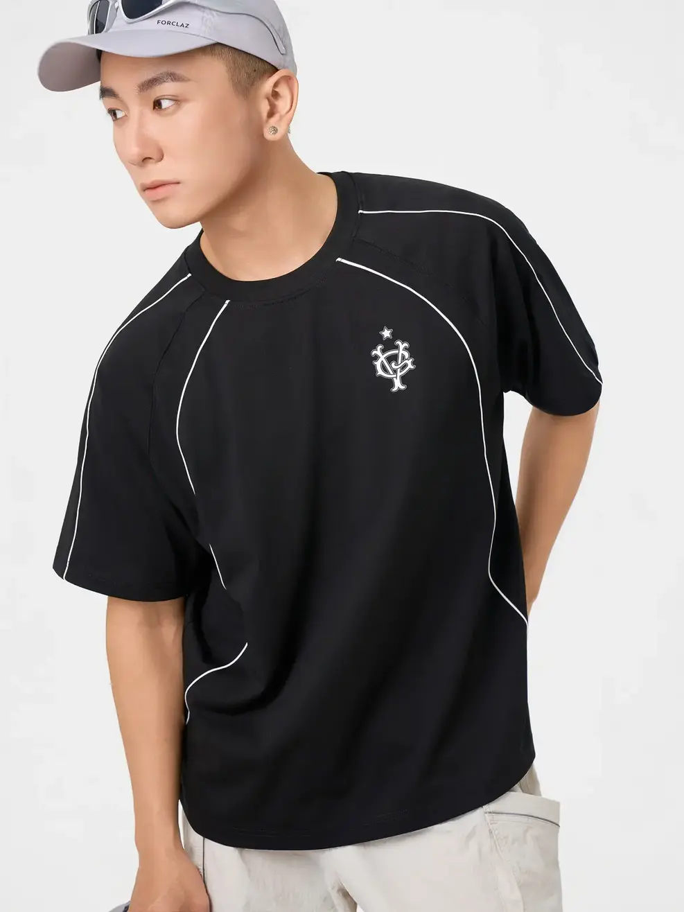 Áo Phông Yoguu Custom Logo - ĐEN 002 - 0