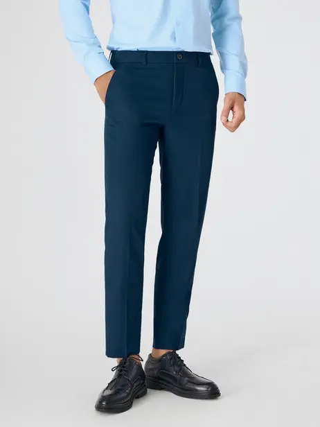 Quần Âu Nam Slim Fit Cạp Chun Siêu Phẳng