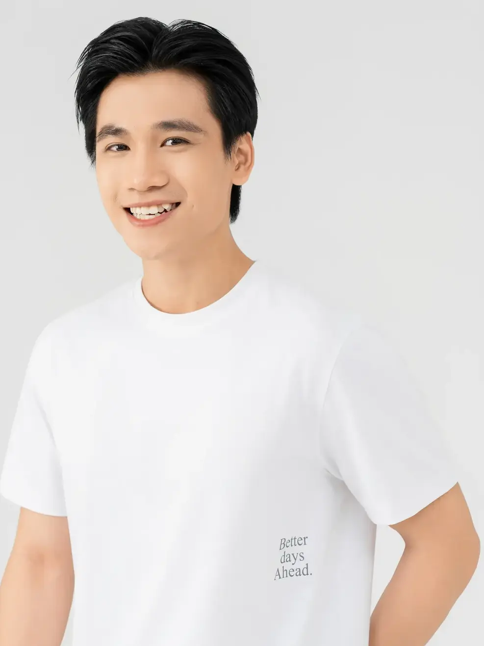 Áo Phông Nam Better Days Ahead - Trắng - M