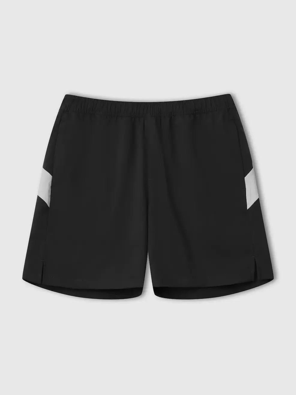 Quần Shorts Thể Thao 6.5 Inch Phối Sườn - ĐEN 002 - 29