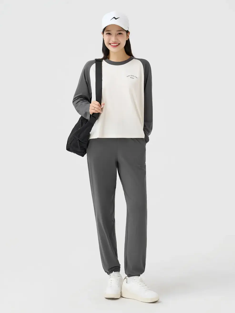 Bộ Đồ Nữ Mặc Nhà Phối Màu - Than chì 002 - S