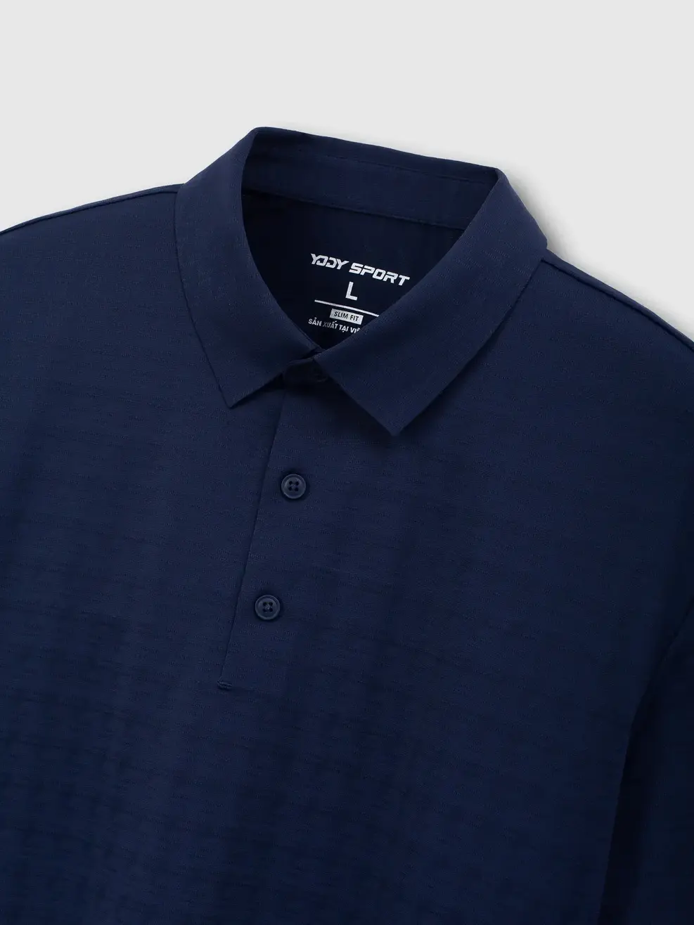 Áo Polo Thể Thao Nam Họa Tiết In Tay - NAVY 018 - M