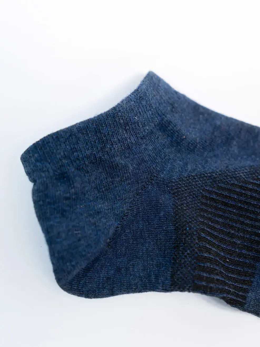 Combo 2 Tất Chân Nam Cổ Ngắn Dệt Vân Chéo (tam6005) - Navy Mix 044