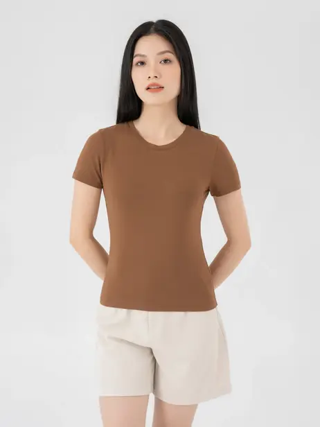 Áo Thun Nữ Cổ Tròn Bamboo