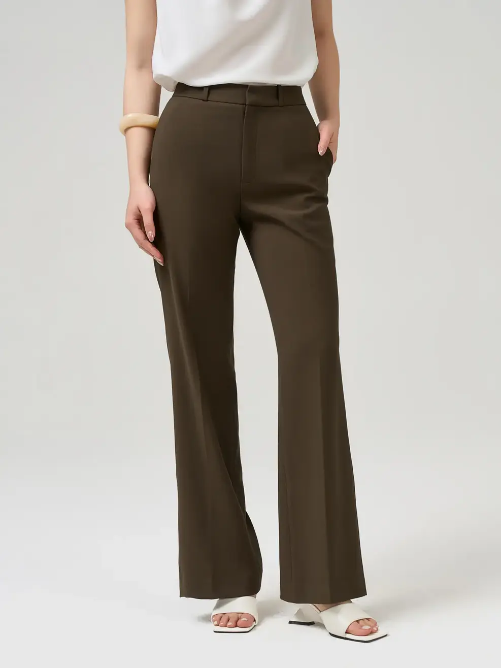 Quần Dài Ống Loe Dập Chữ Thời Thượng - REU 02 - M