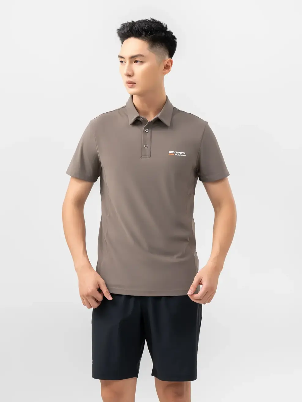 Polo Thể Thao Nam Thông Minh - Nâu - M