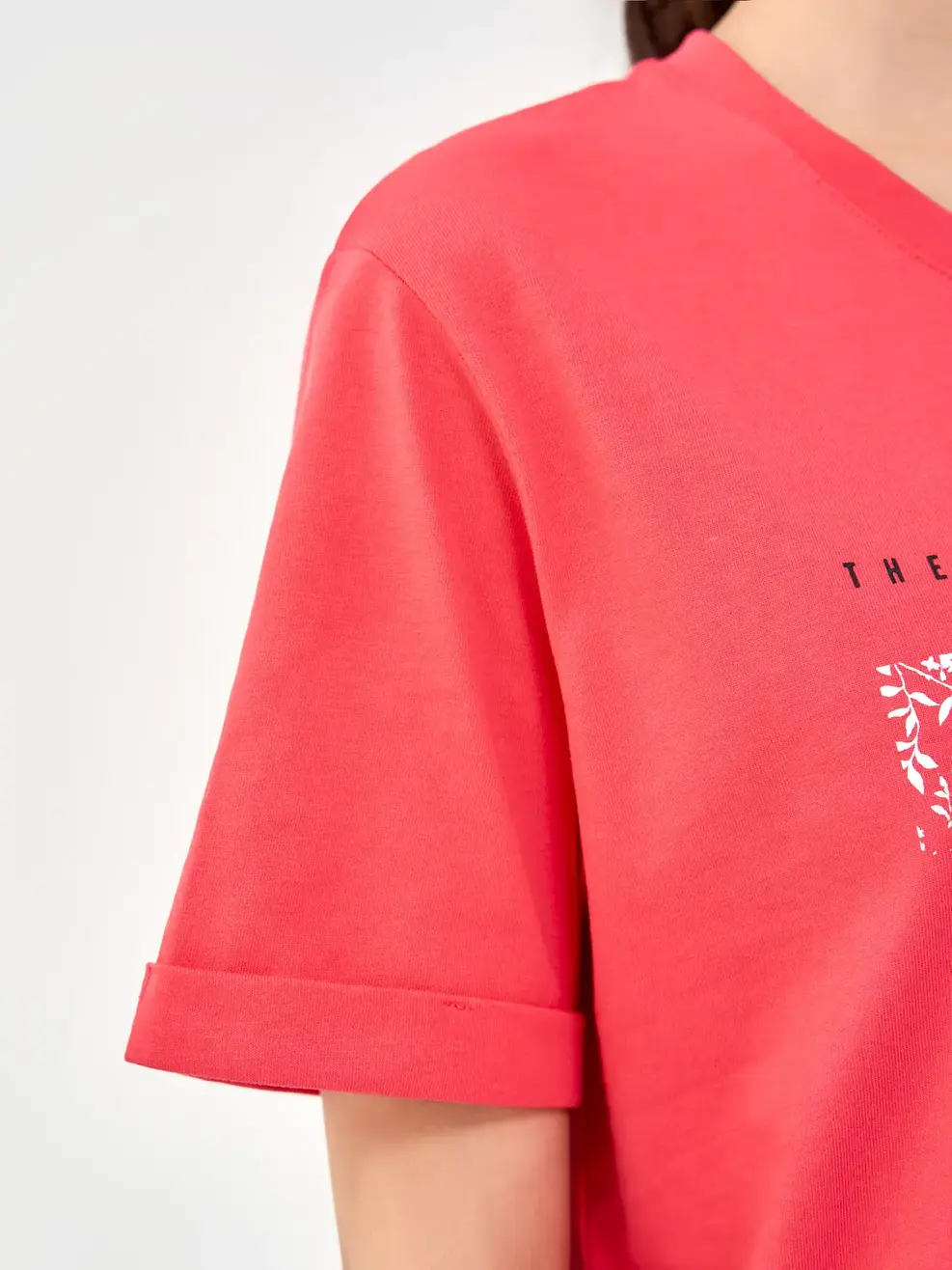 Đồ Bộ Nữ Cotton Usa Dáng Rộng In Nature - Hồng - S