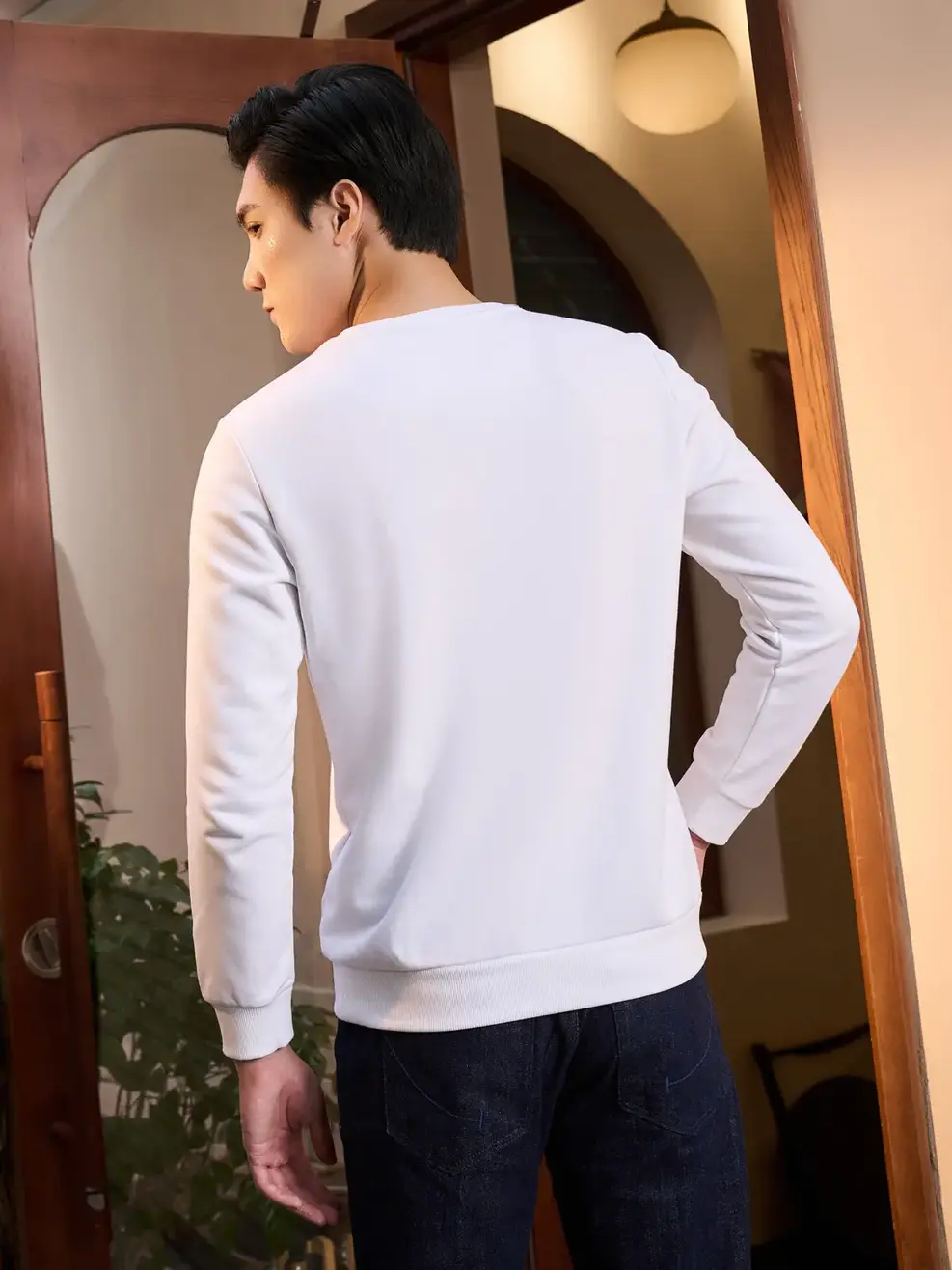 Áo gia đình thêu thỏ - Trắng - M