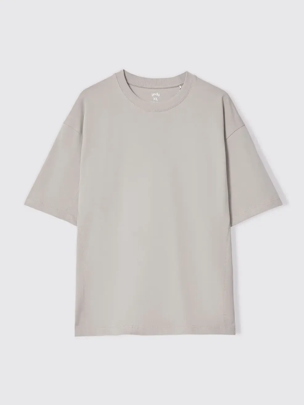 T-shirt Nam Relax Can Chỉ - Ghi nhạt - M