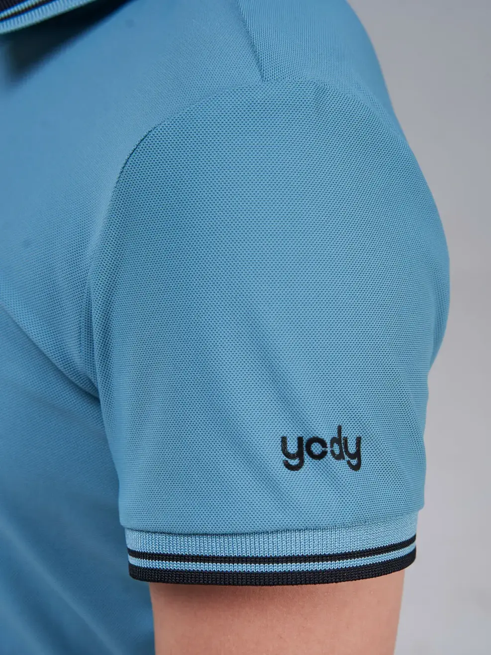 Áo Polo trẻ em Airycool nẹp bo - Xanh ngọc - 14