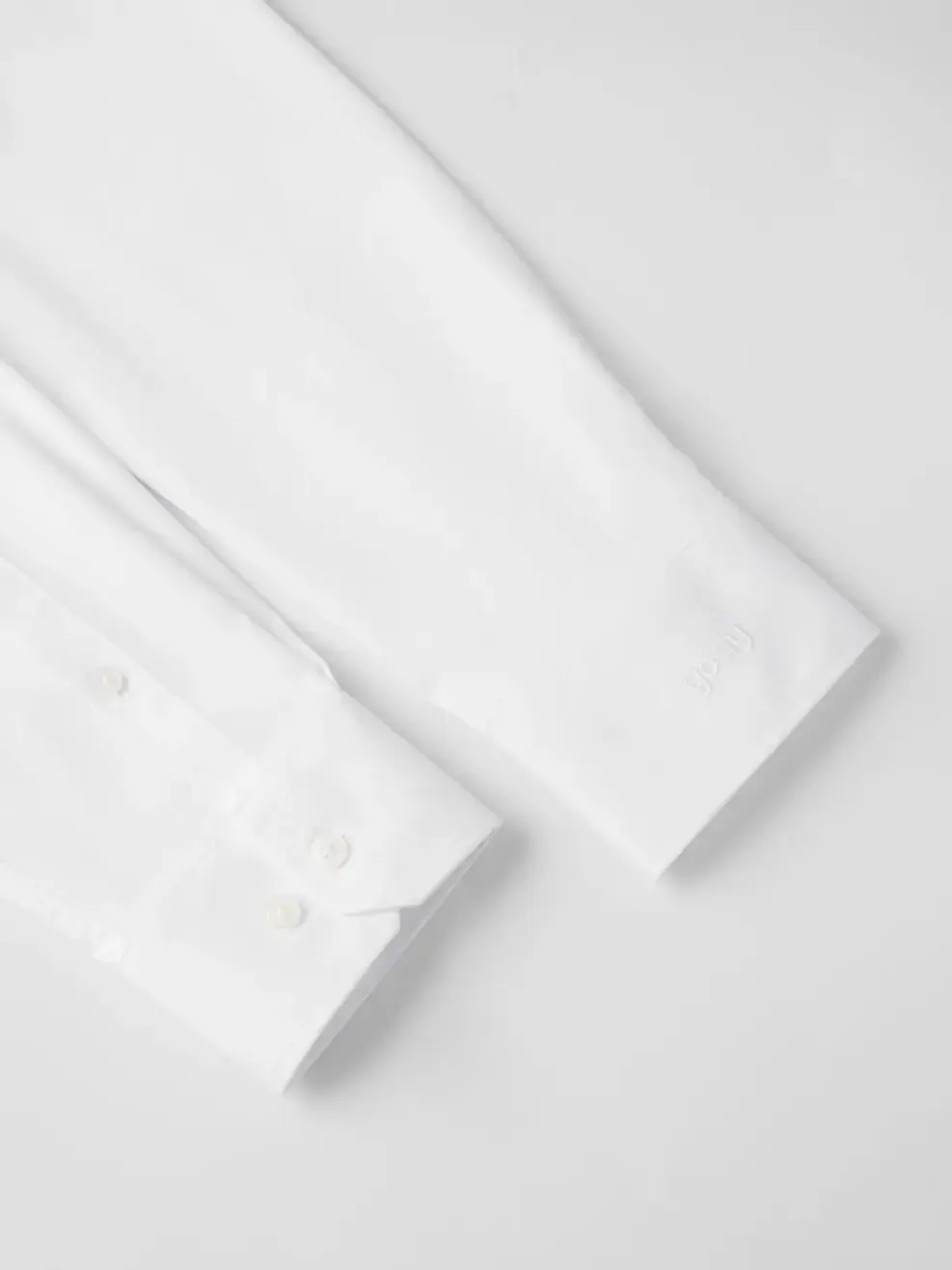 Áo Sơ-mi Nam Dài Tay Sợi Tre Quốc Dân - Trắng 046 - M