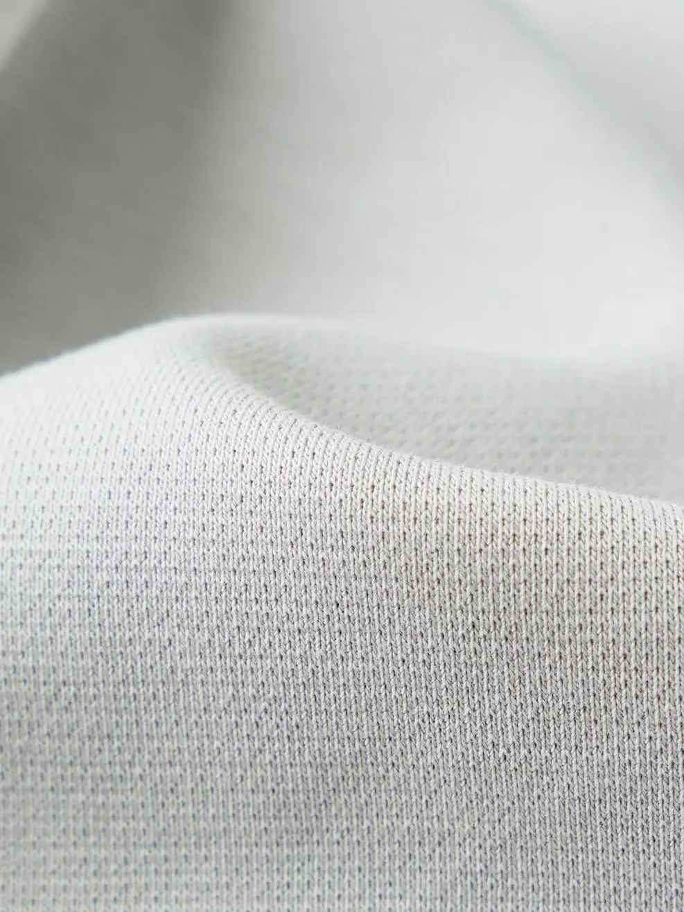 Bộ Đồ Nỉ Thể Thao Cổ Tròn Dây Dệt - Xám 008 - M