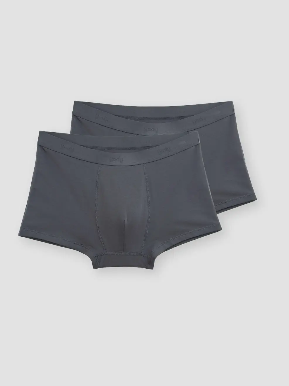 Quần Lót Nam Boxer Siêu Thoáng Combo 2 - Ghi - M