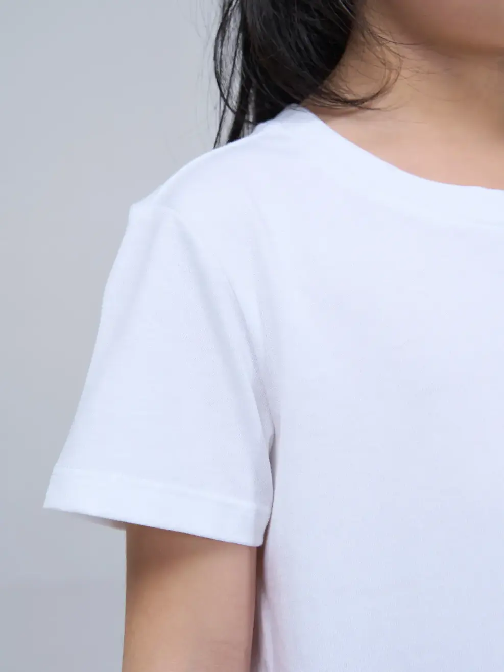 Áo thun kid nhỏ in look good feel good - Trắng - 2