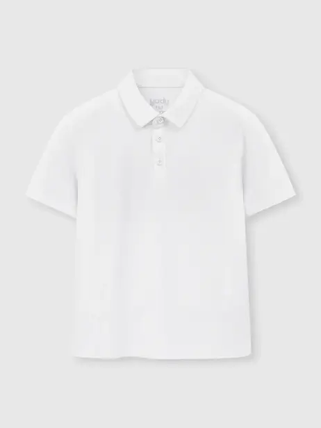 Áo Polo Kids Regular Cổ Ép Có Xẻ Tà