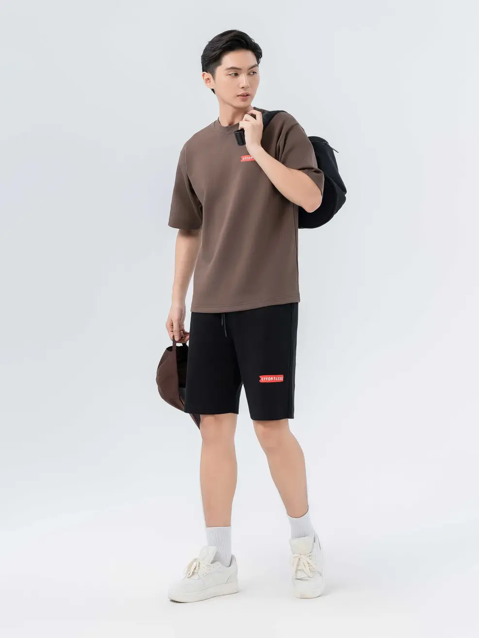 Đồ Bộ Nam Effortless - Nâu - L