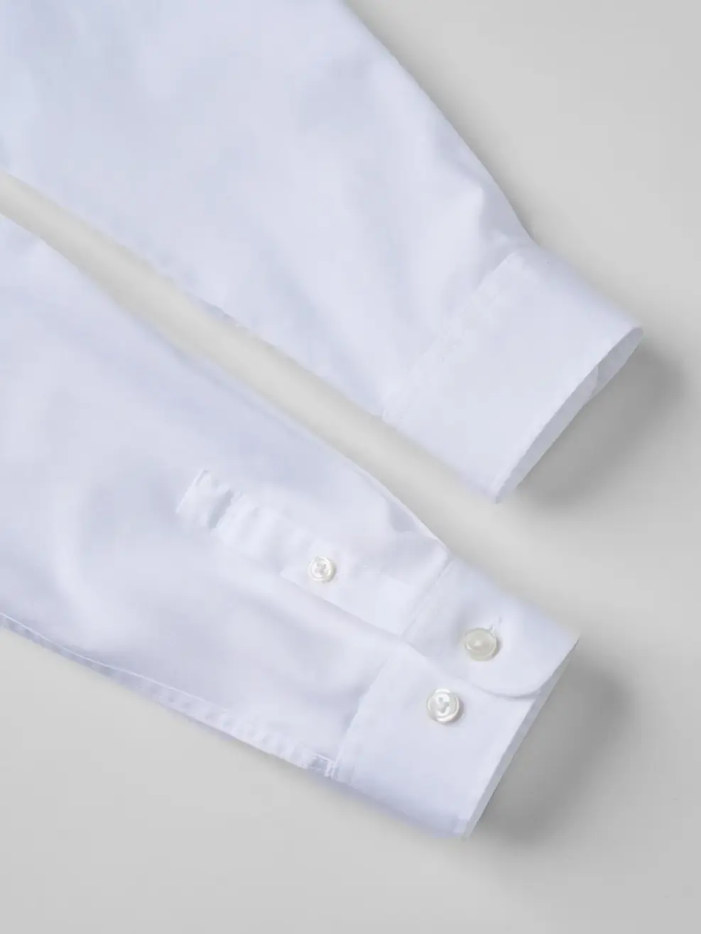 Áo Sơ-mi Regular Fit Cotton Wrinkle Less Essential - Trắng 001 - S