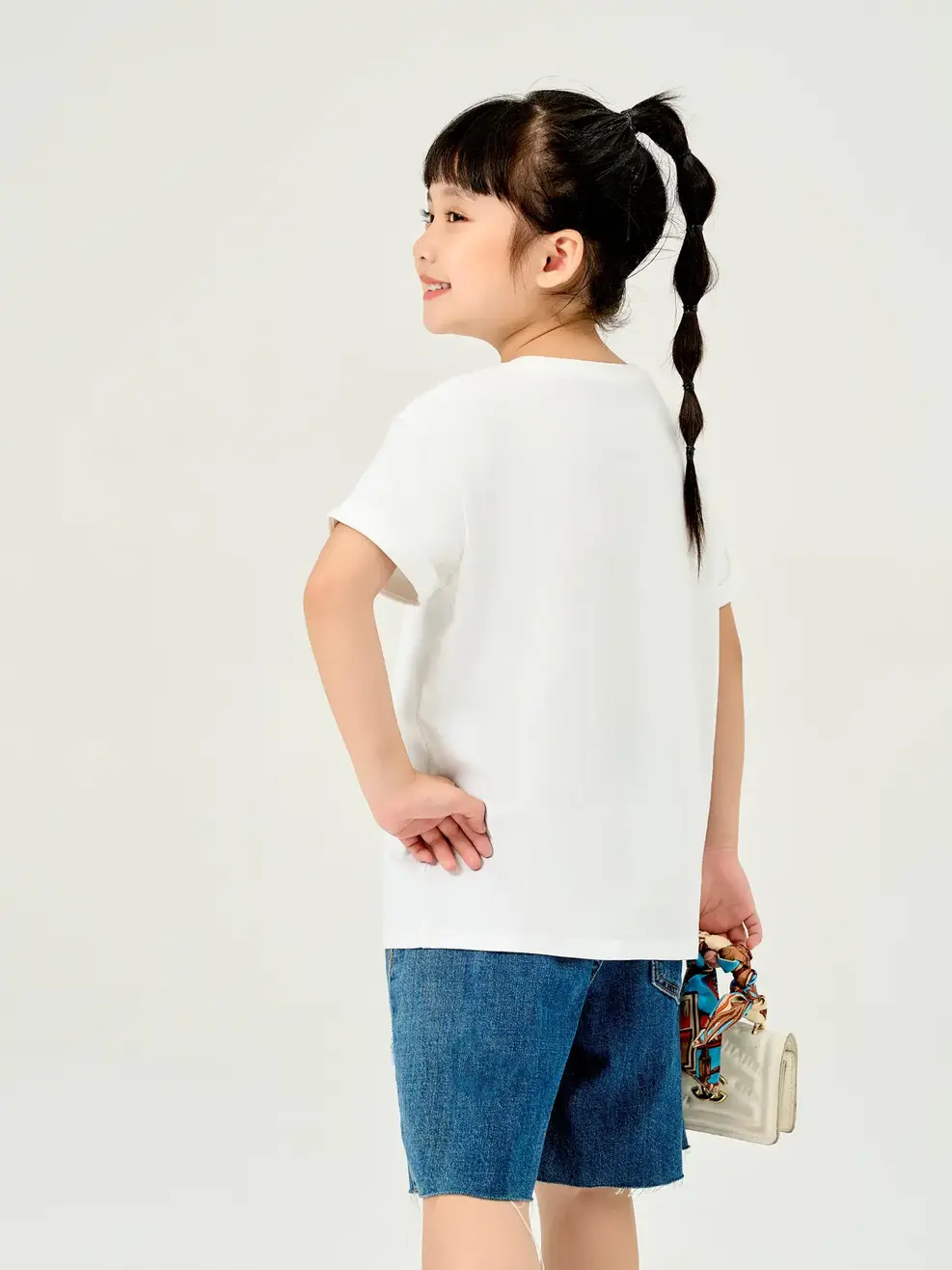 Áo kid in Bear - Trắng - 4